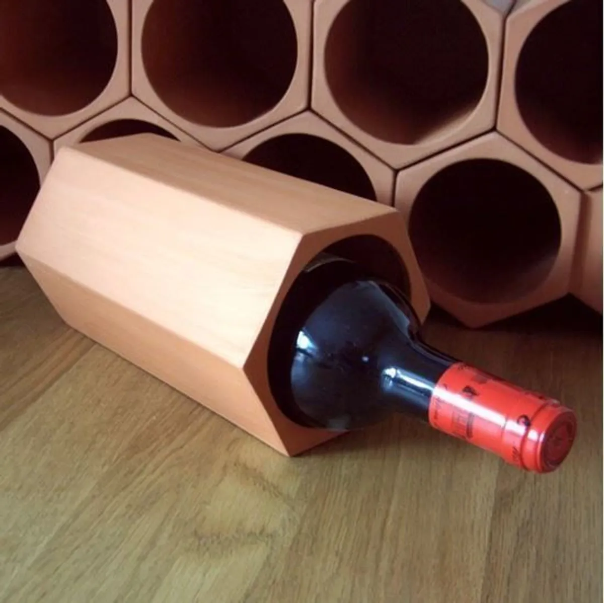 Wine Rack Terracotta Clay - Image 2