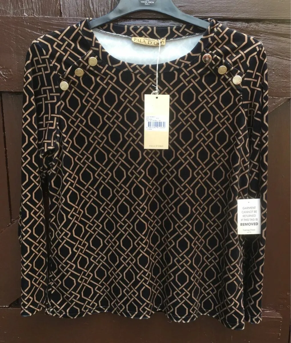 Brand New With Tags Pala D'Oro Ladies Top Size S-M - Image 3