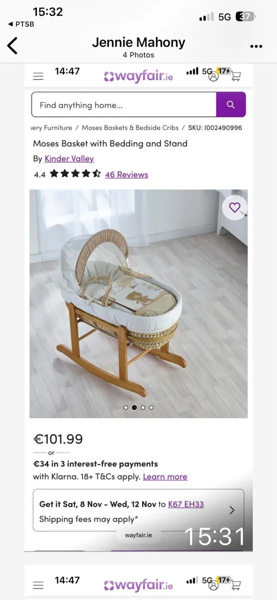 Moses Basket - Image 2