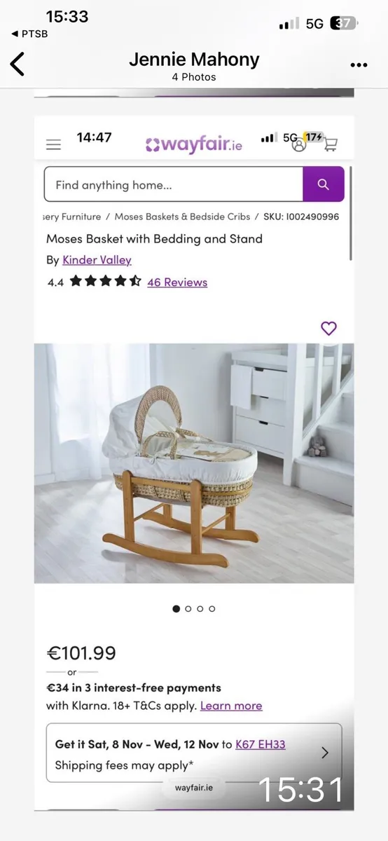 Moses Basket - Image 3