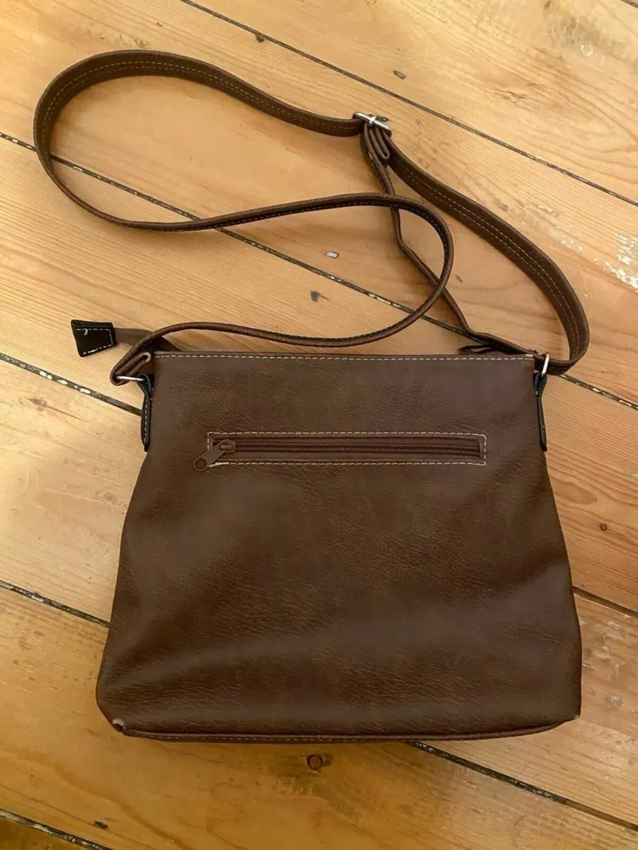 Charm & Shape Shoulder Bag - Brown - Image 4