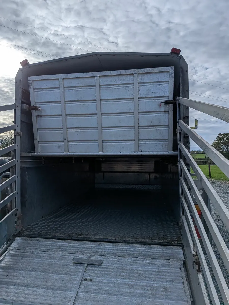 Hudson 12x6 Livestock trailer with sheep decks - Image 1