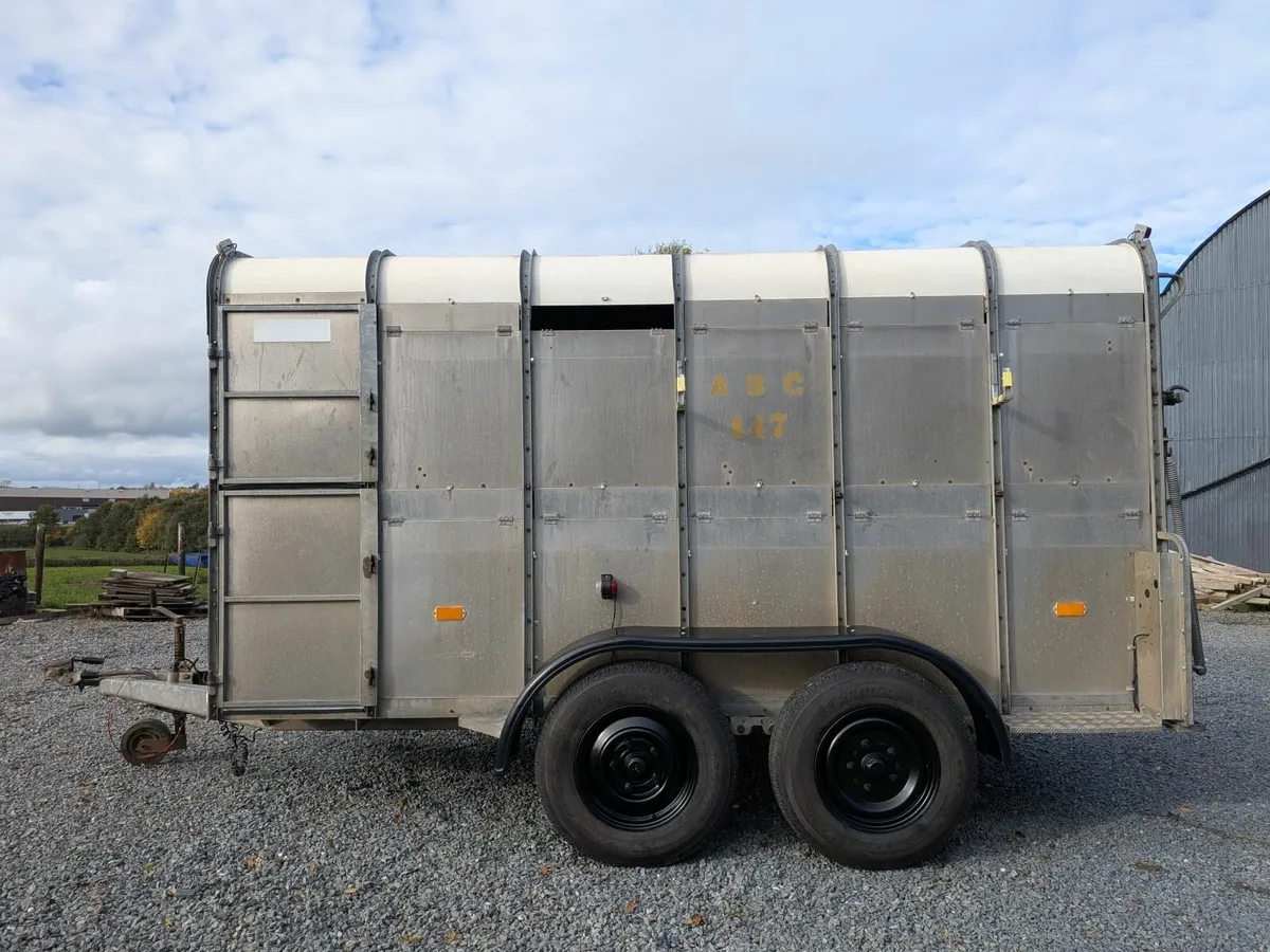 Hudson 12x6 Livestock trailer with sheep decks - Image 3