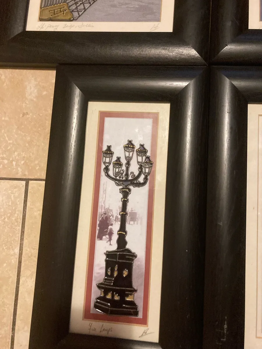 Irish artist paintings on glass collection - Image 3