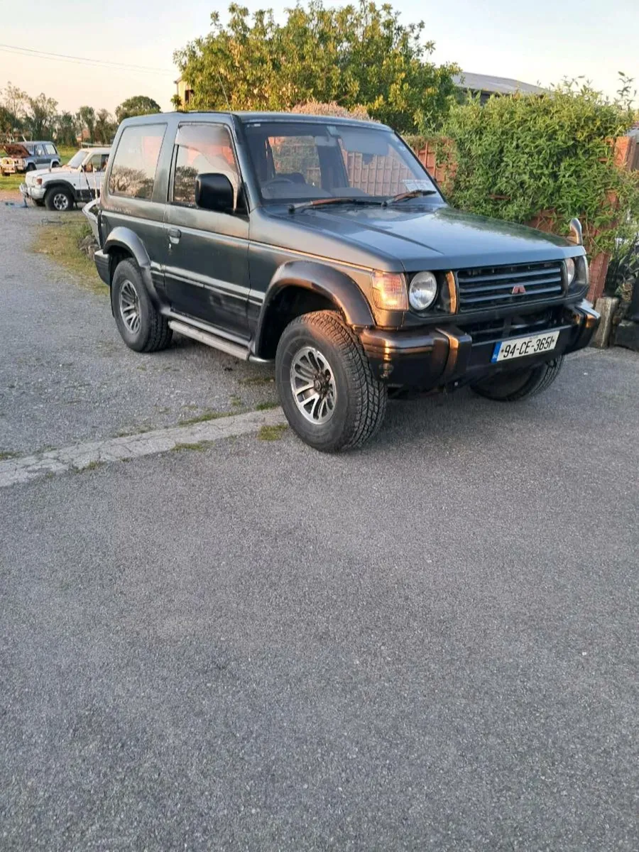 Passenger pajero just tested
