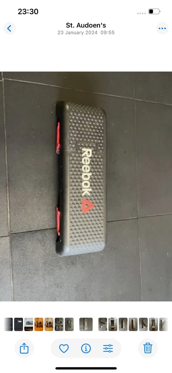 Reebok Stepper and Bench - Image 1