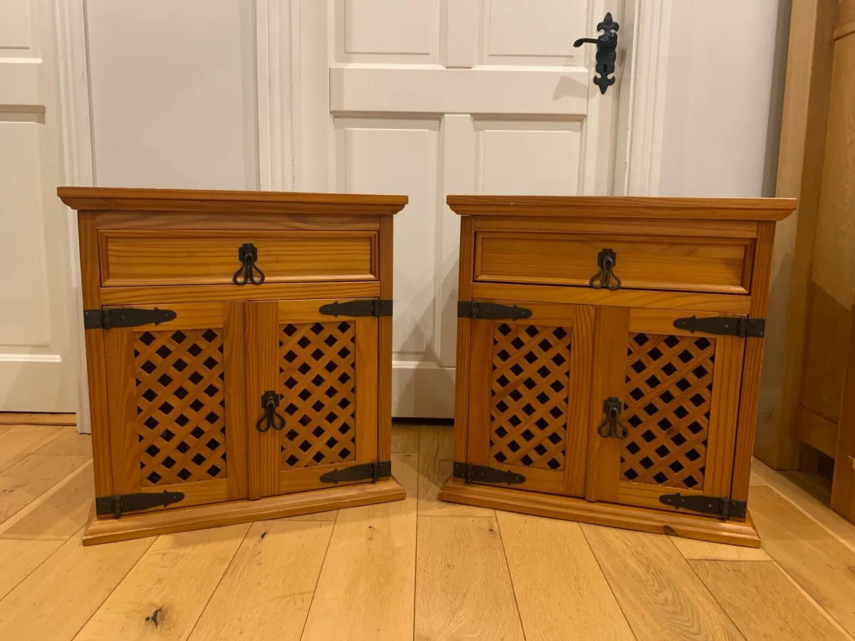 Bedside Lockers - Image 1