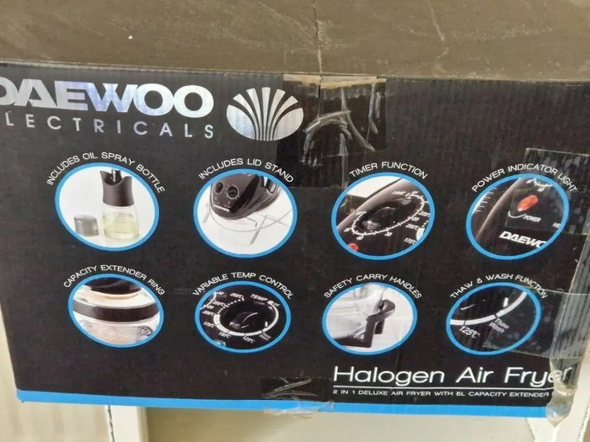 DAEWOO 12L Halogen Air Fryer - Image 3