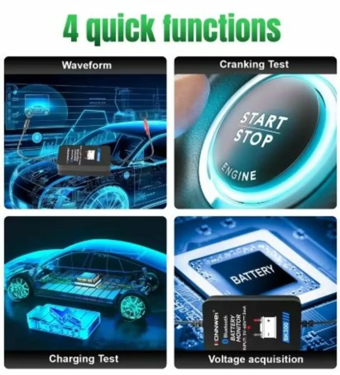 Konnwei BK300 Battery Monitor Tool - Image 2