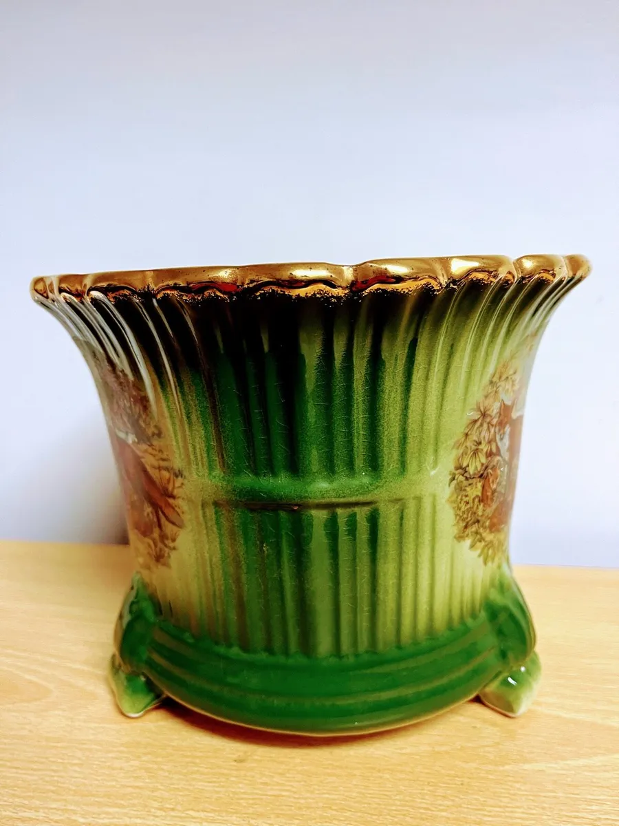 Staffordshire Ironstone Flower Pot - Image 2