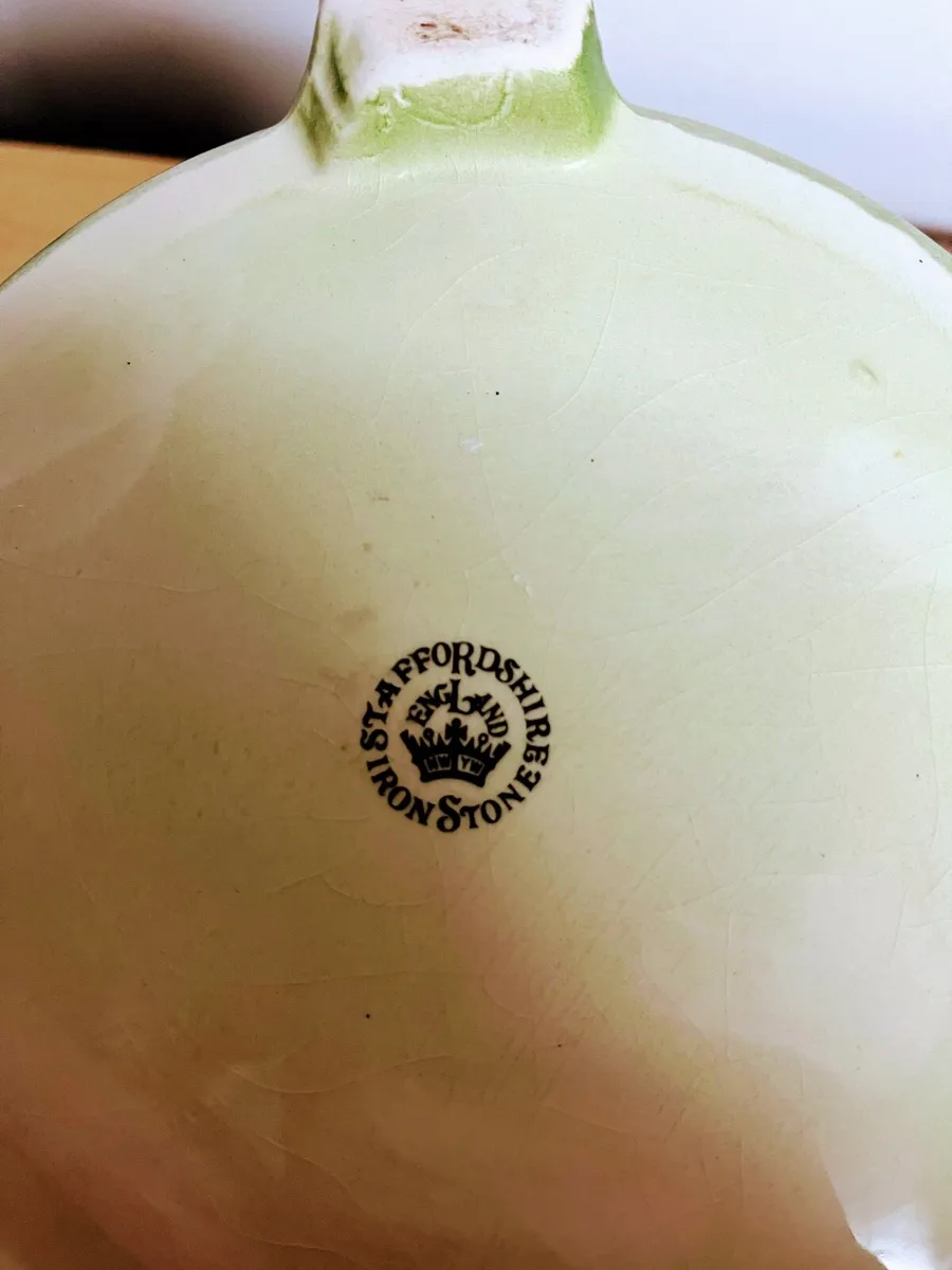 Staffordshire Ironstone Flower Pot - Image 3