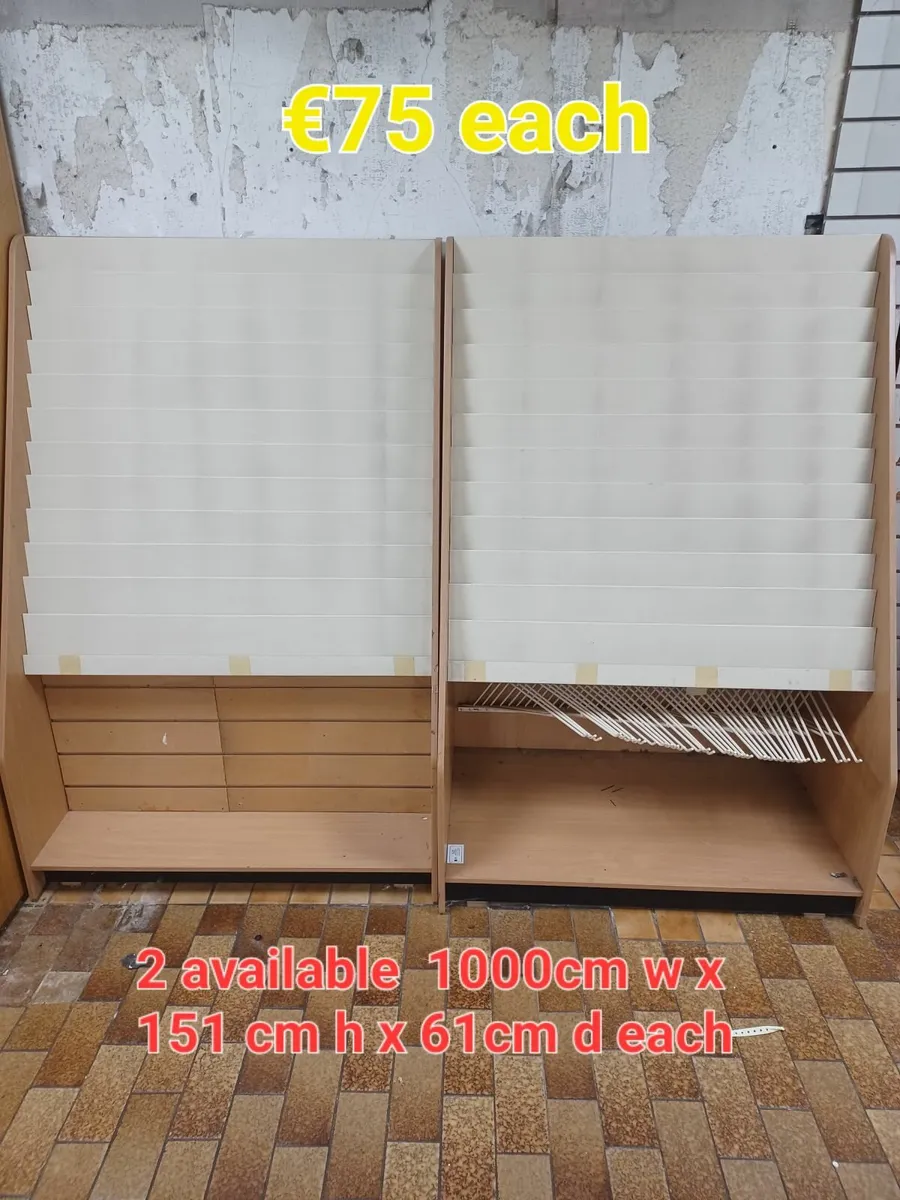 Shop displays Card stands and counter - Image 1
