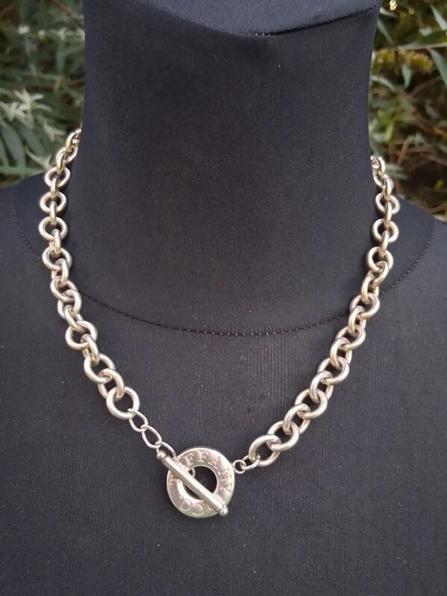 Tiffany Sterling Silver Necklace(61 grams) - Image 2