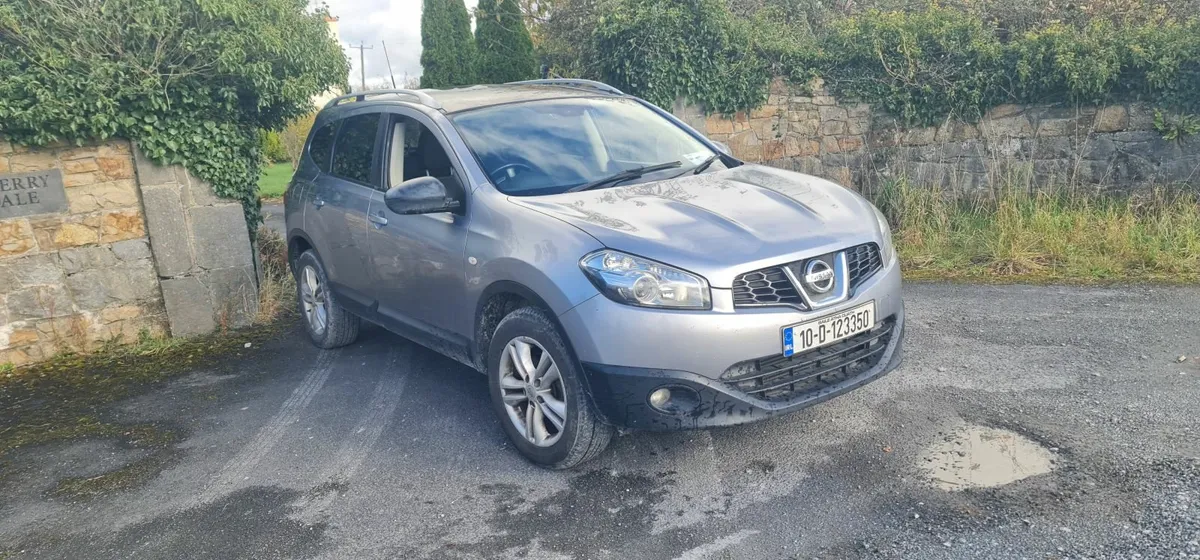 2010 Nissan Qashqai +2 1.5 new NCT 26/11/2026, - Image 1
