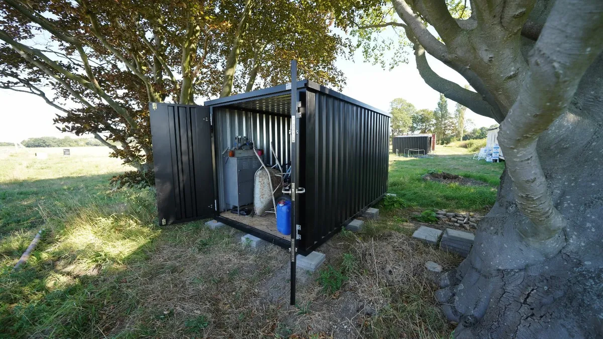 Modern Black Storage Unit – Rust & Leak Proof - Image 3