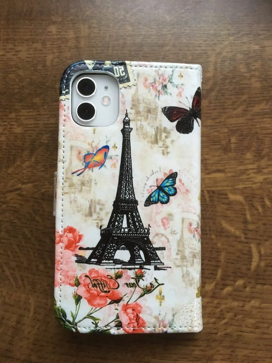 BRAND NEW iPhone 11 Cover Case Wallet Eiffel Tower - Image 3
