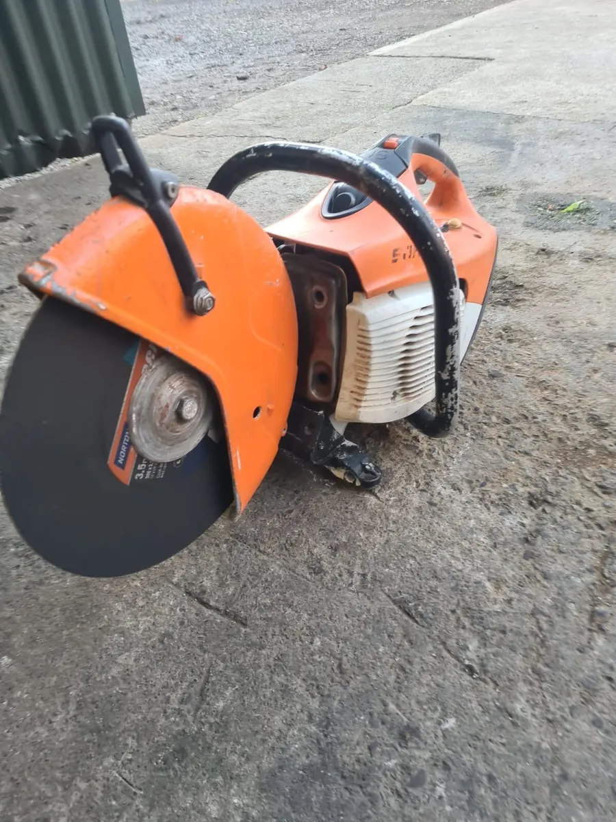 Stihl ts410 consaw - Image 1