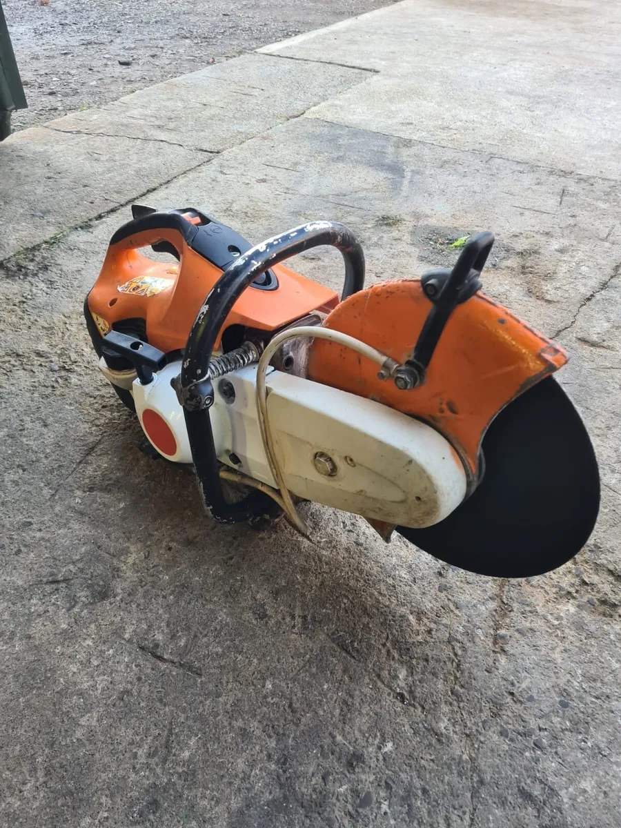 Stihl ts410 consaw - Image 2