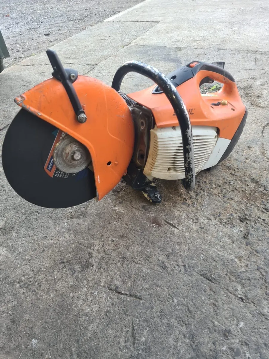 Stihl ts410 consaw - Image 3
