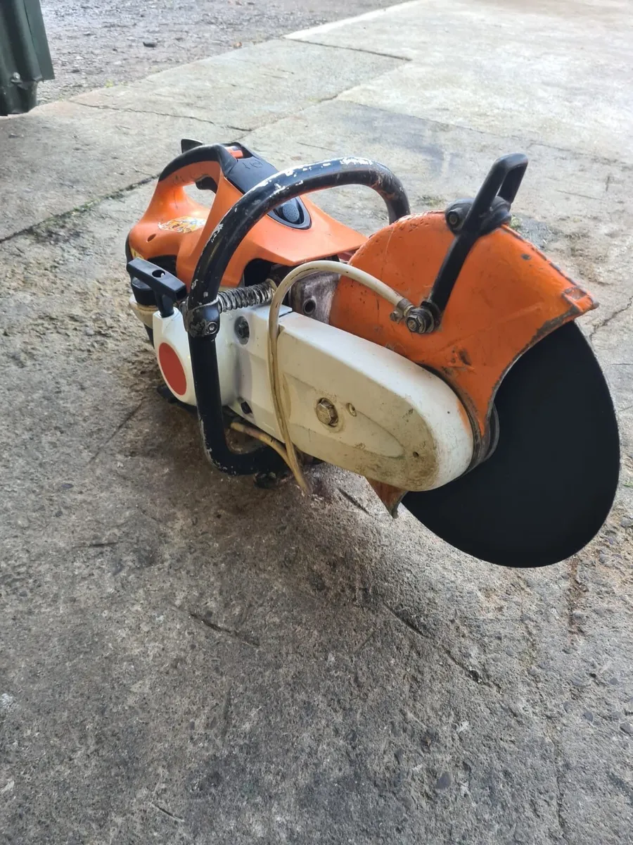 Stihl ts410 consaw - Image 4