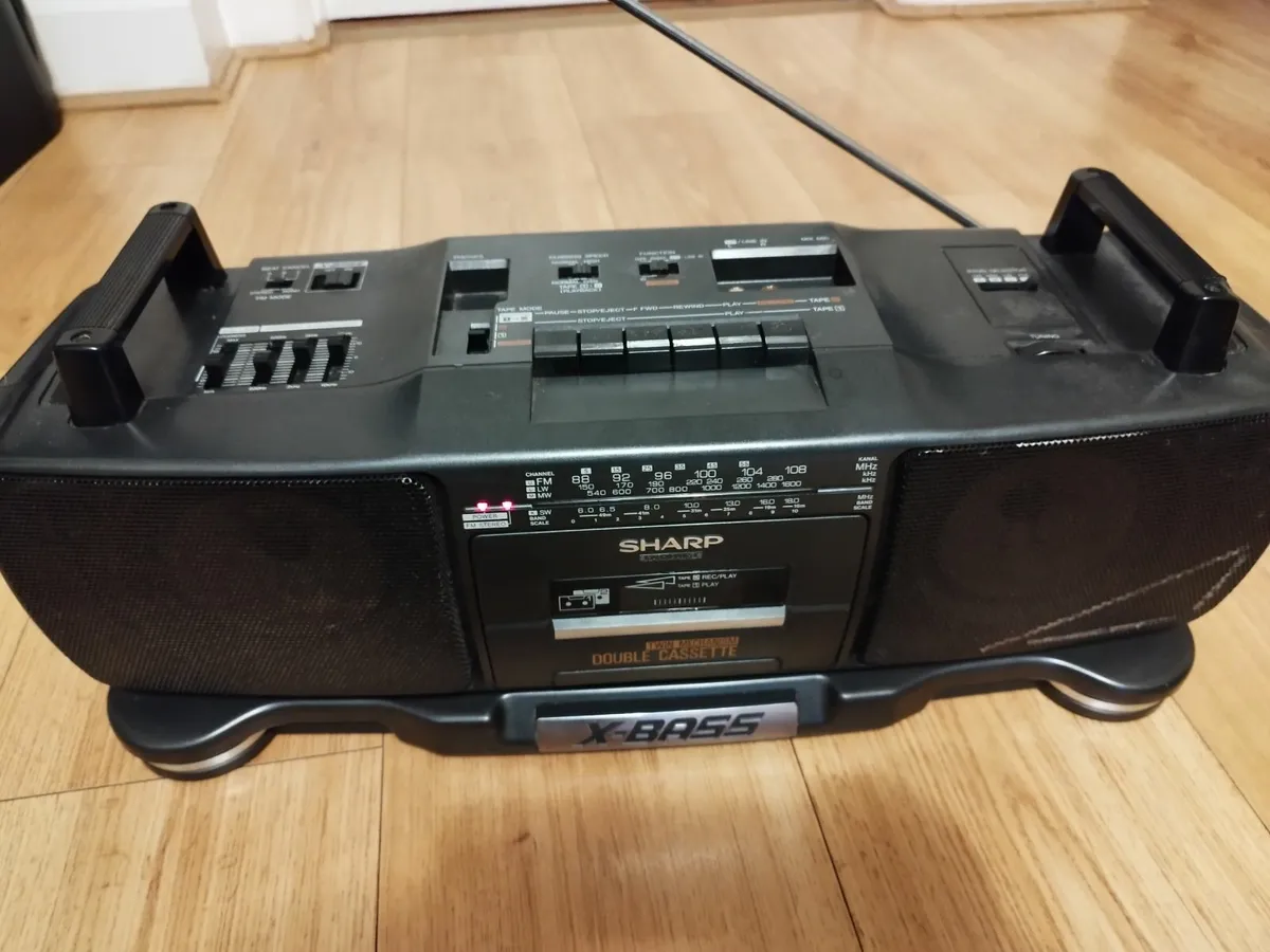 Sharp WQ-T360E Stereo Radio Cassette - Image 2