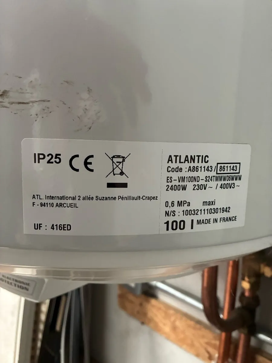 Atlantic Water Heater - Image 3