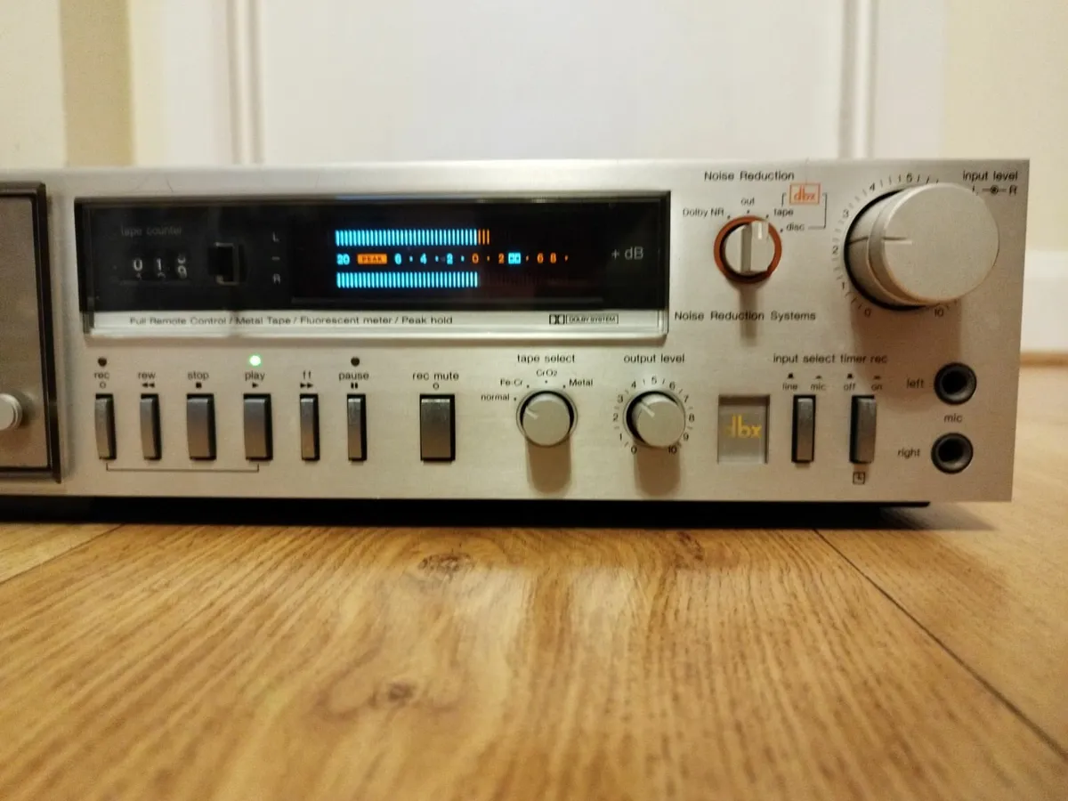 VINTAGE TECHNICS RS-M270X CASSETTE TAPE DECK - Image 2