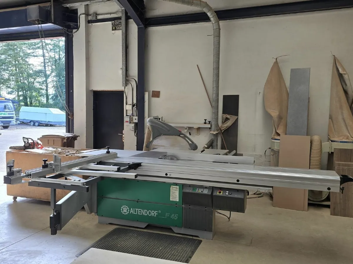 Altendorf  F45 Panel Saw - Wood Working Machines.