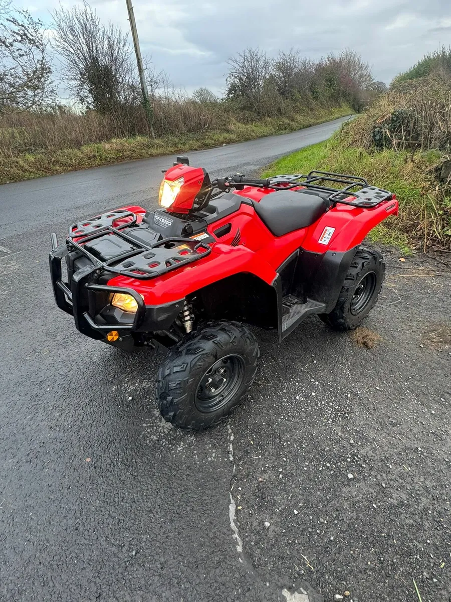 Honda 520 manual shift low hours - Image 1