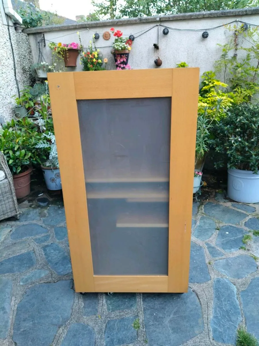 Cabinet opens out into a desk. Brilliant space sav - Image 2