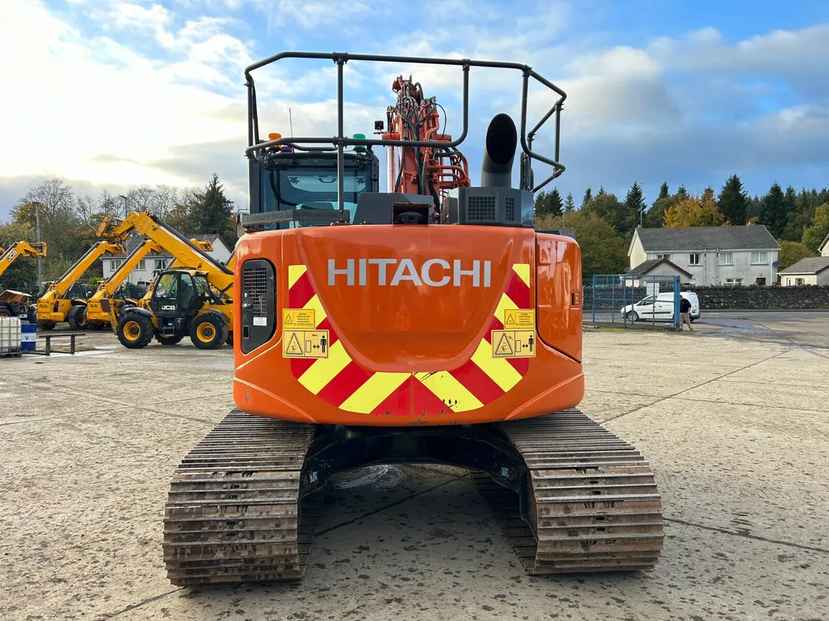 2021 Hitachi ZX135 Blade (Rotation Piped)-MULLANS - Image 4