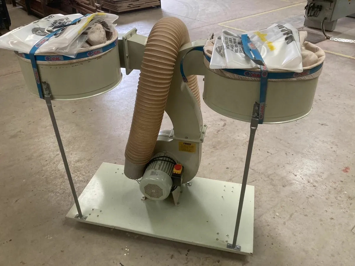 2 Bag Dust Extractor - Wood Working Machines.