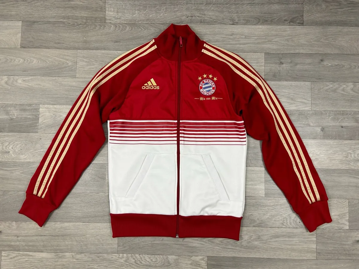 Vintage Adidas Bayer Munich Track Jacket Mens S - Image 1