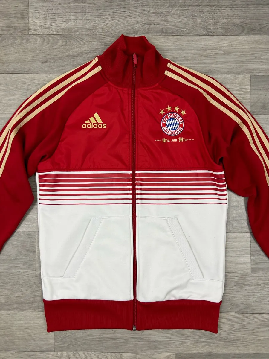 Vintage Adidas Bayer Munich Track Jacket Mens S - Image 2