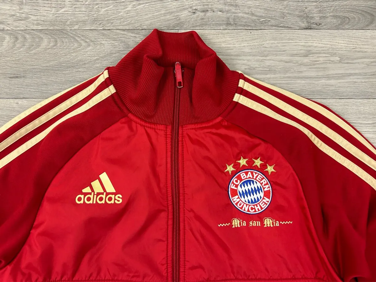 Vintage Adidas Bayer Munich Track Jacket Mens S - Image 3