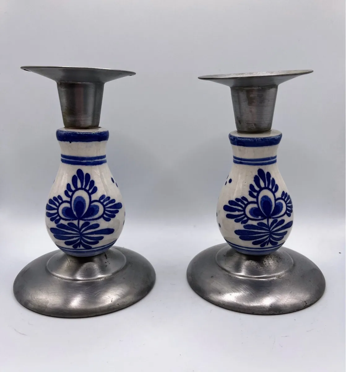 Vintage candlestick holders - Image 1