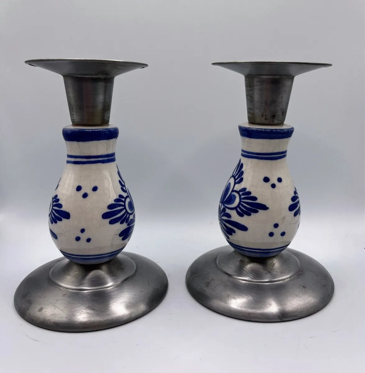 Vintage candlestick holders - Image 2