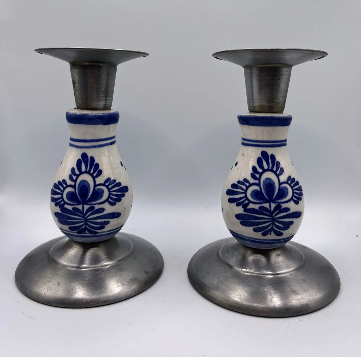 Vintage candlestick holders - Image 3