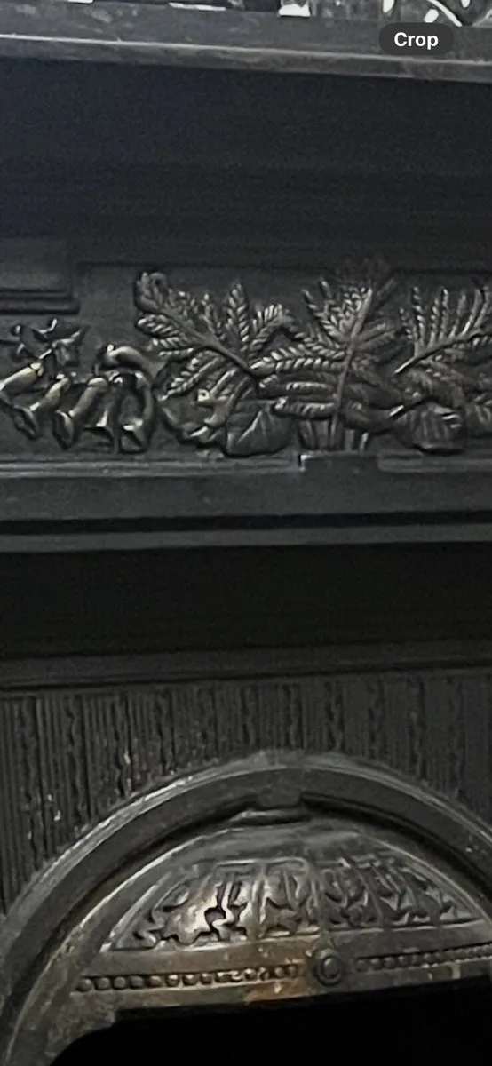 Fireplace cast iron black - Image 4