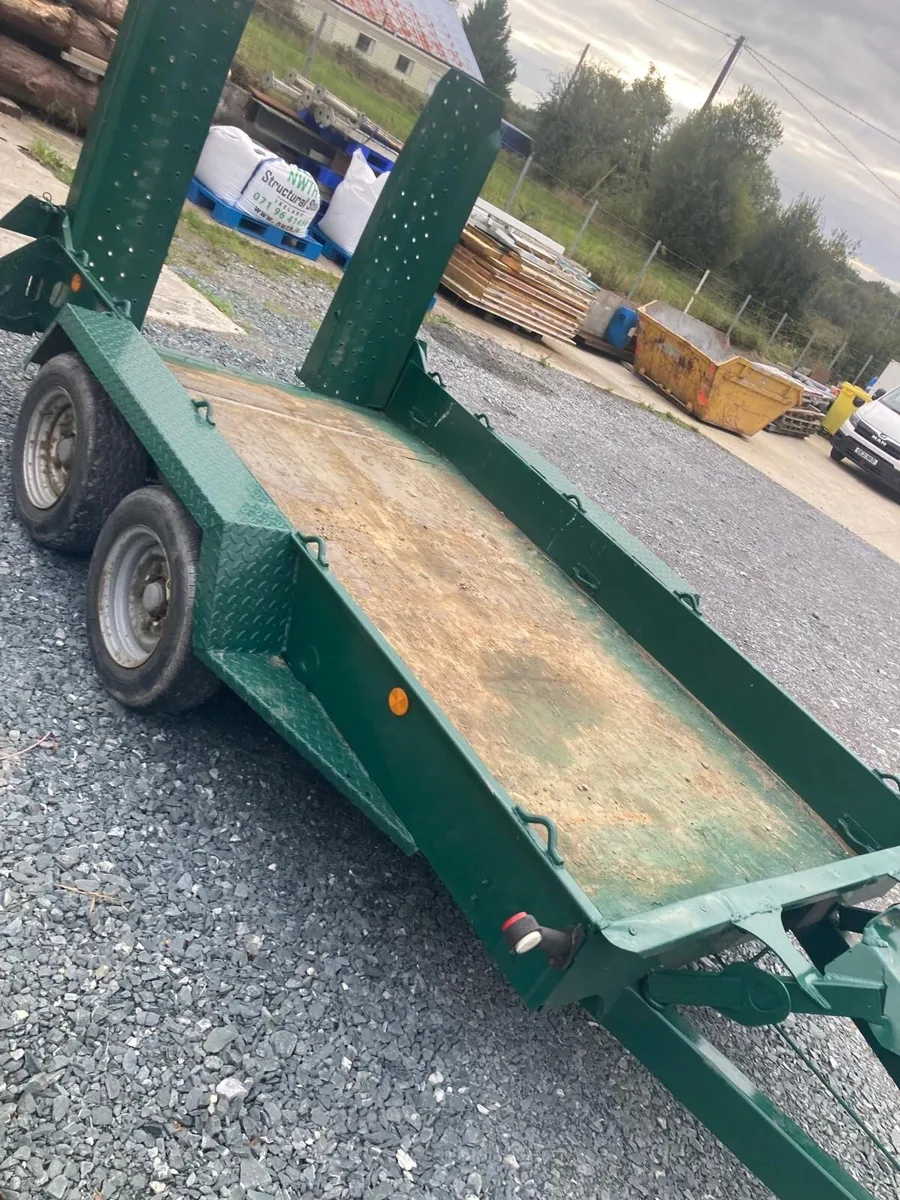 3 No. Ifor Williams Plant trailer - Image 1
