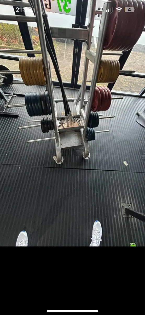 jordan dumbbells w racks + Body pump - Image 4