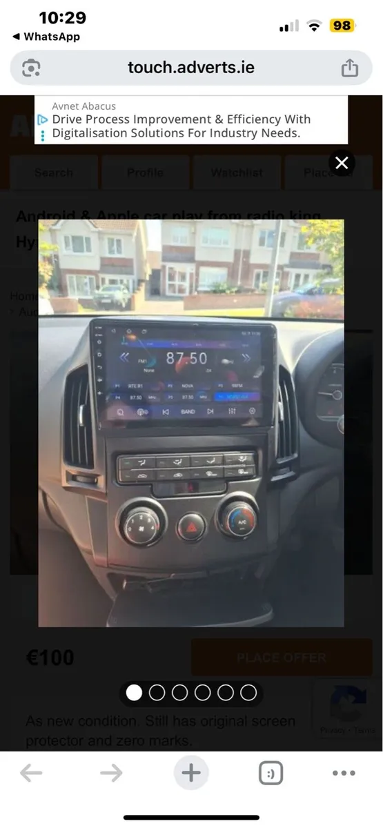 Car Radio for Hyundai i30 - Image 1