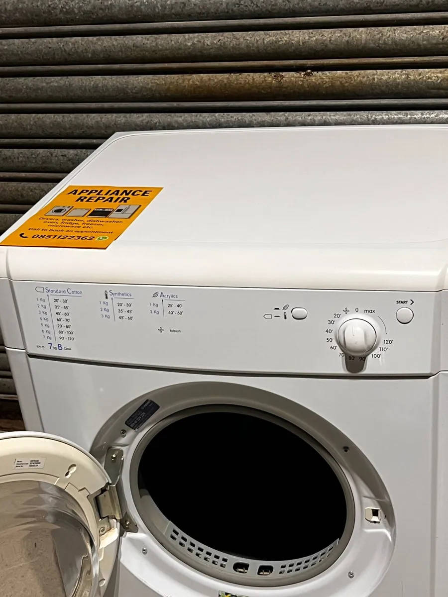 Indesit vented dryer - Image 3