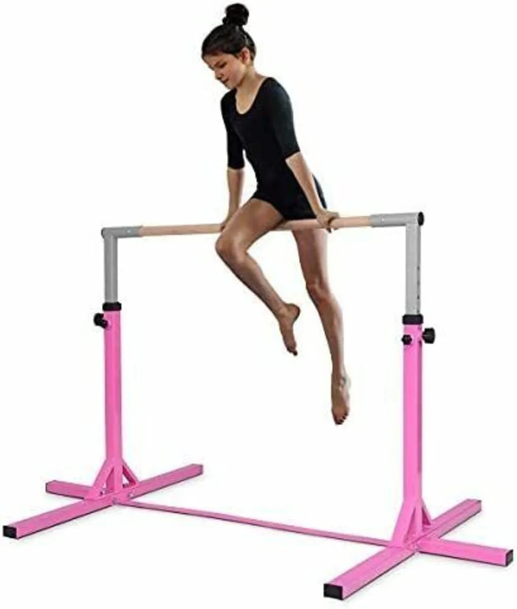 Kids Gymnastics Bar Adjustable Horizontal Bar - Image 1