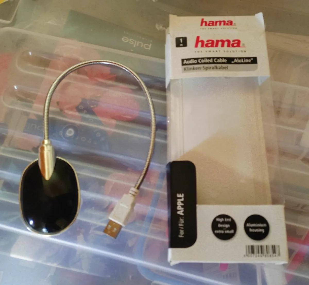 HAMA, USB READING LIGHT, ETC.. - Image 1
