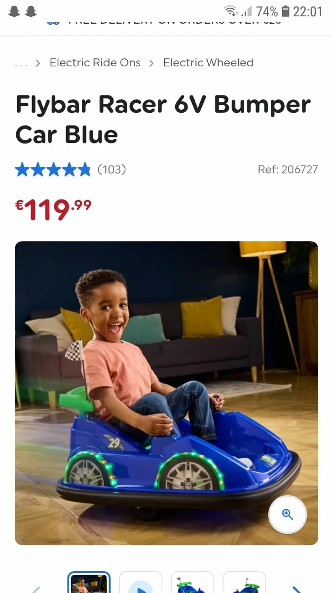 Fun park Bumper car - Image 1