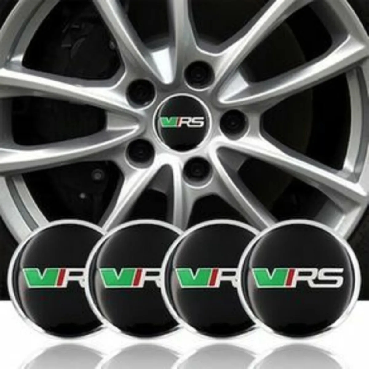 Skoda VRS Centre Caps - Free Post - Image 1