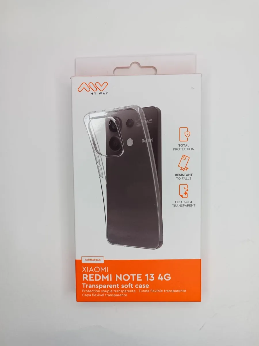 Soft clear case for Xiaomi Redmi Note 13