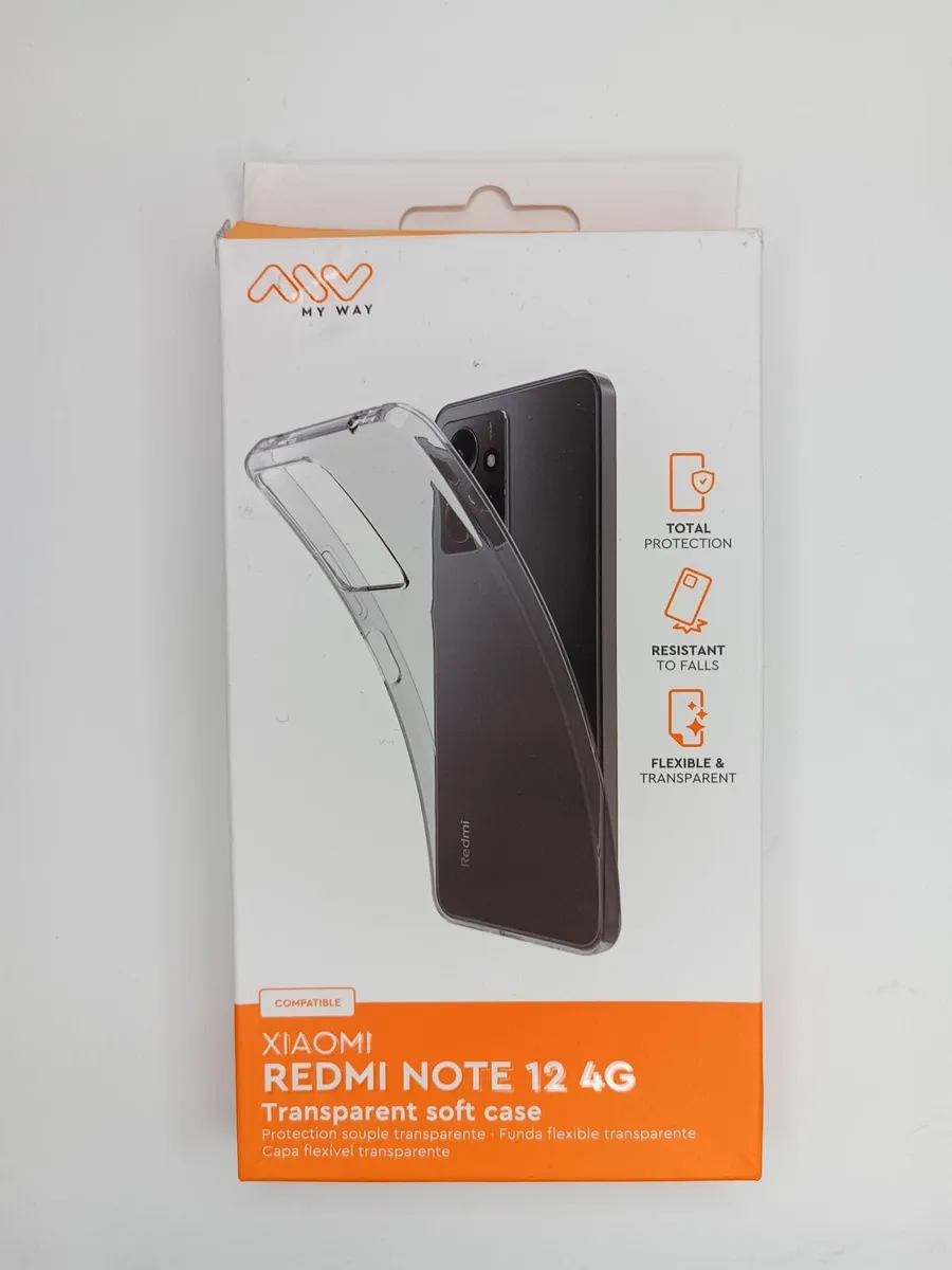 Soft clear case for Xiaomi Redmi Note 12