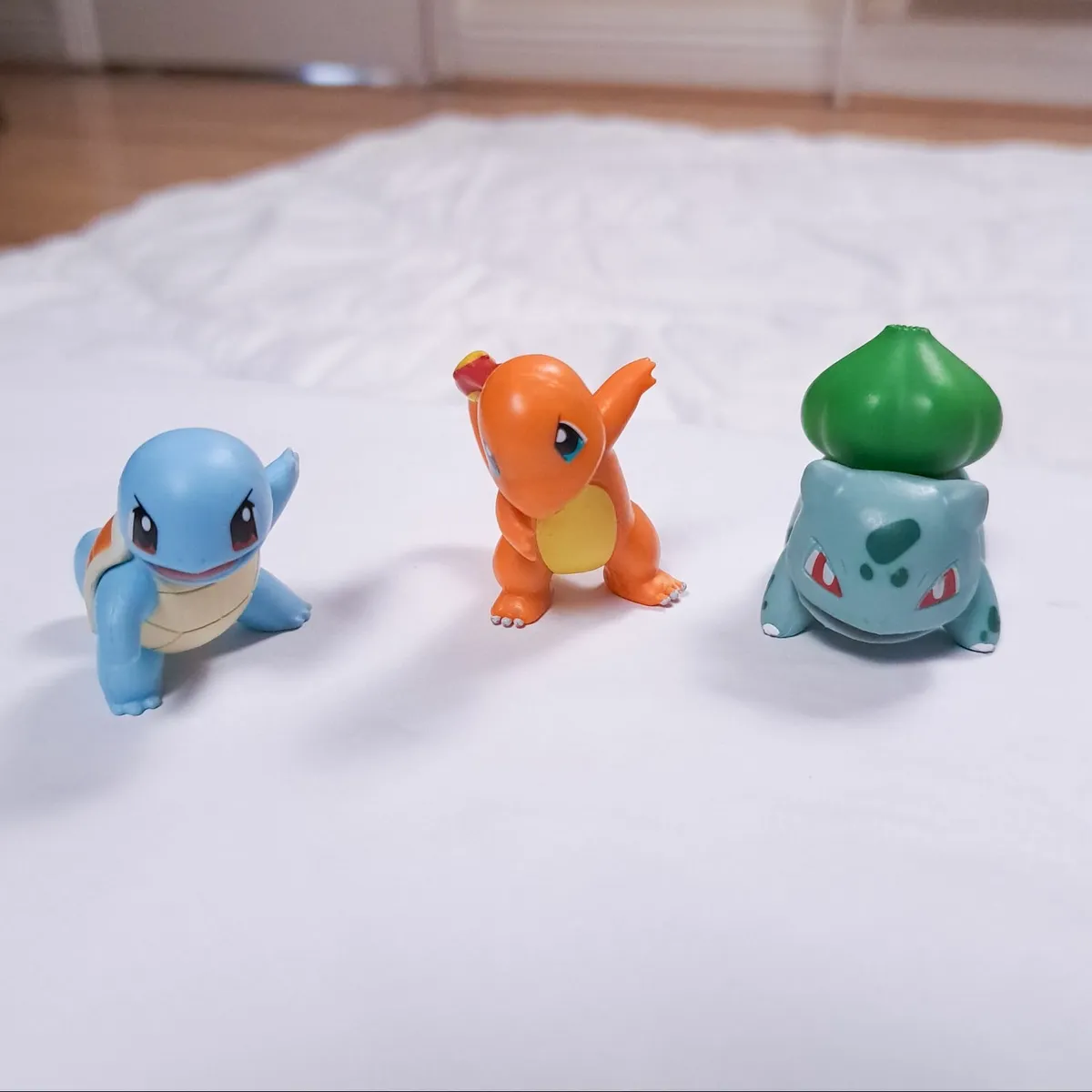 Pokemon Trio Squirtle Charmander Bulbasaur Set WCT - Image 1